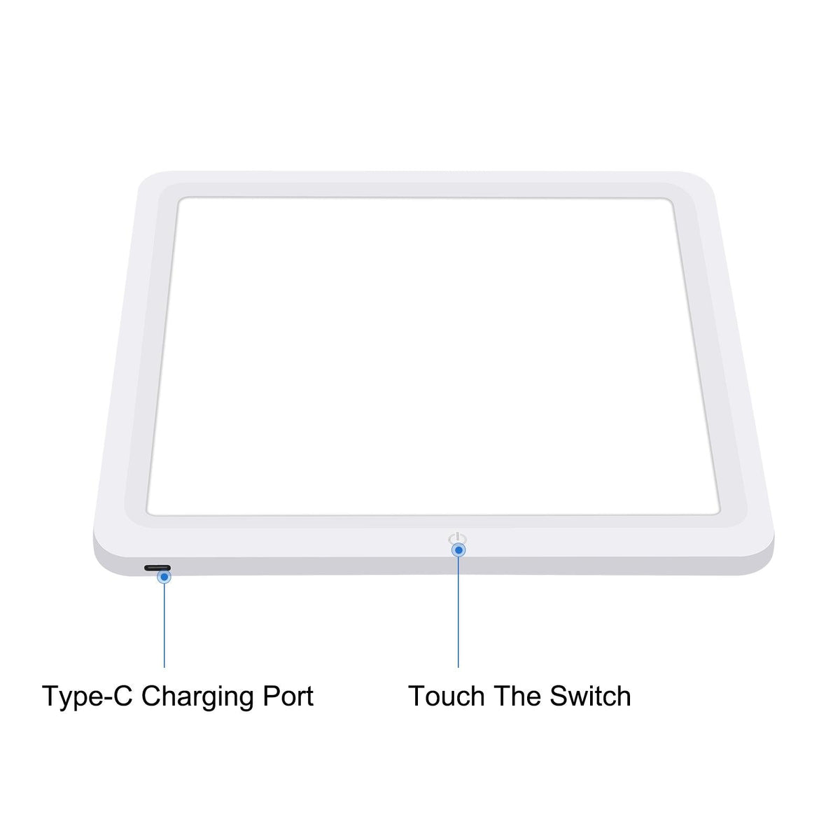 30Cm White Led Light Pad For Photo Studio Box-1915196623919648771
