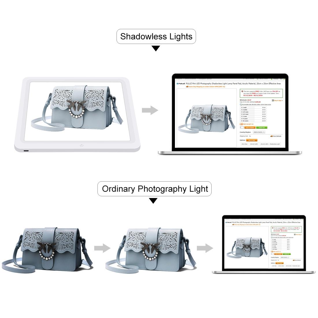 30Cm White Led Light Pad For Photo Studio Box-1915196623919648774
