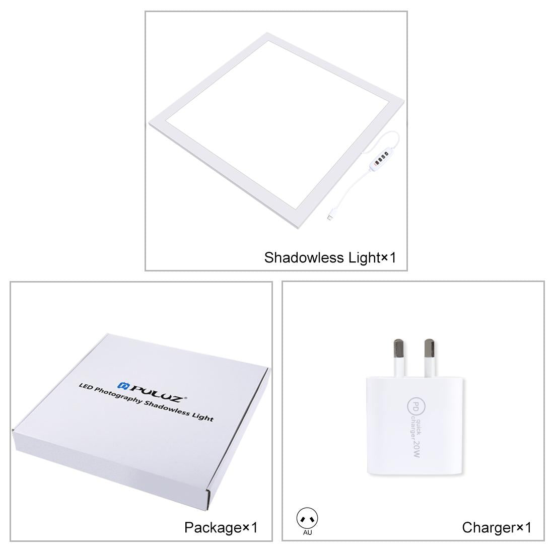 Dimmable 1000Lm Led Light Pad For 40Cm Photo Studio Box-1915196617930182659