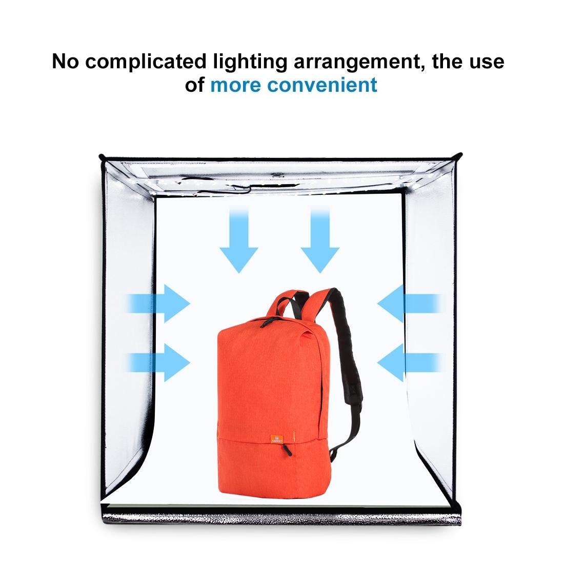 60Cm Studio Tent Light Panel - 30W 1690Lm 60 Leds Smd 5730 - 5500K Aluminum Base-1964932301255217158