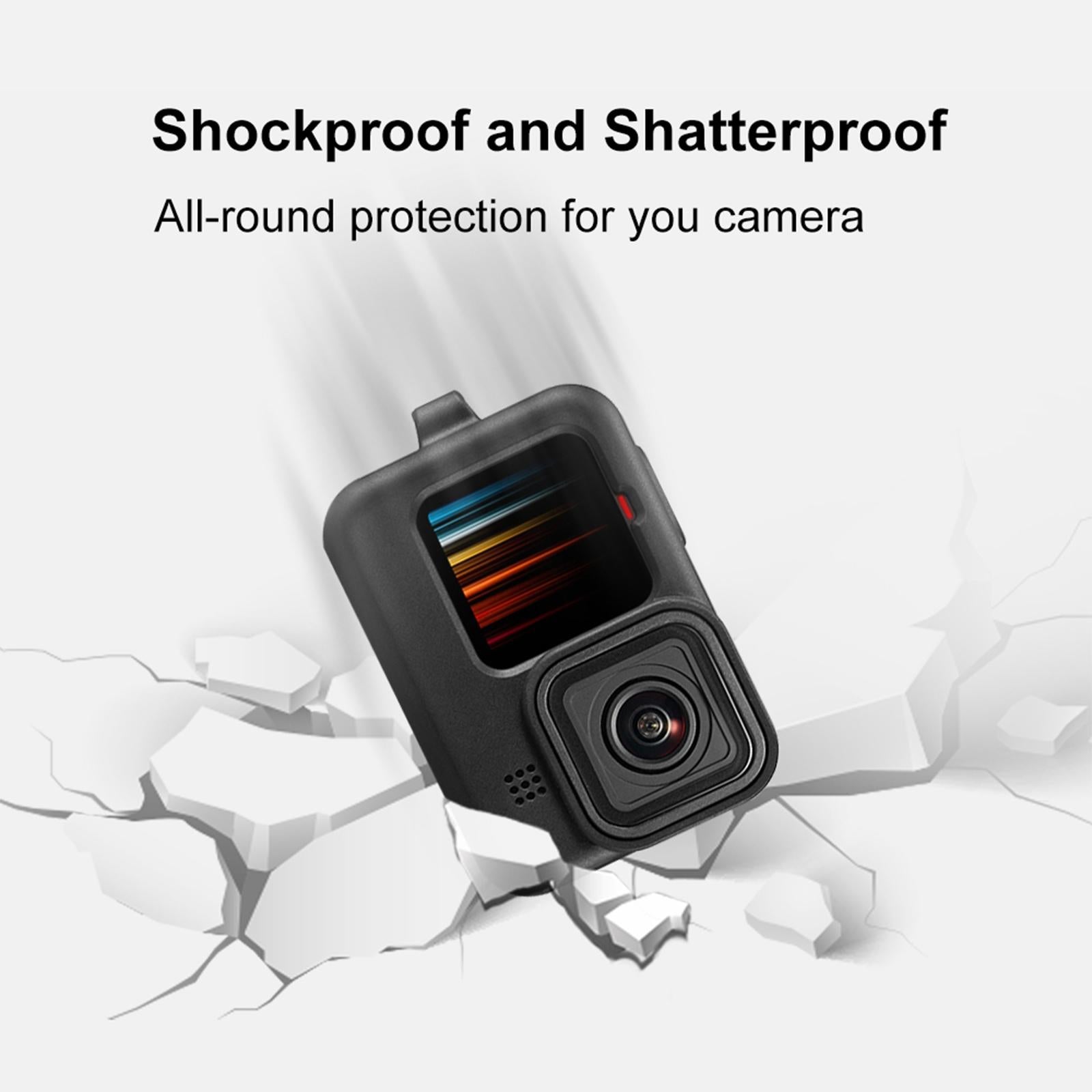 Silicone Protective Case With Wrist Strap And Lens Cover For Gopro Hero12-1915196676176482308