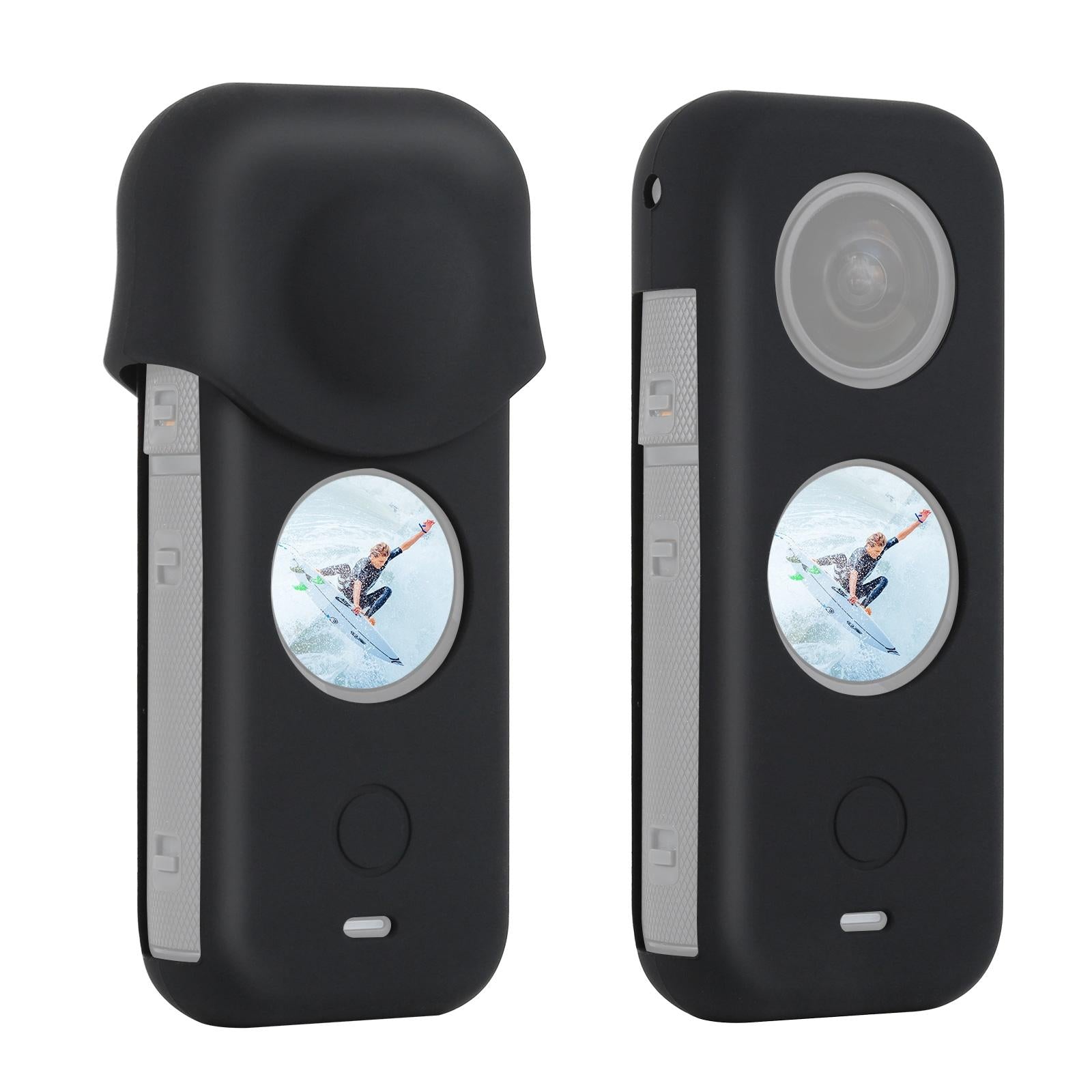 Silicone Full Body Protective Case For Insta360 One X2 - Dust Proof-1915196678126833664