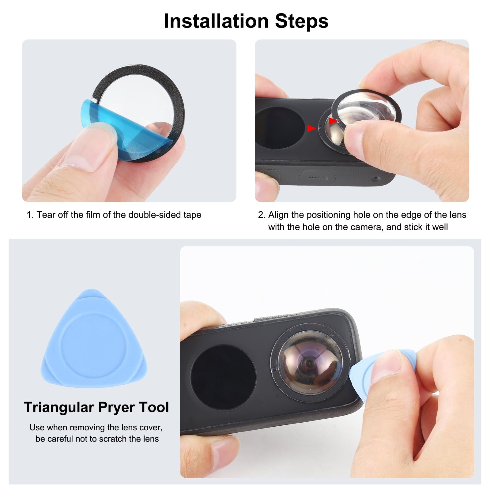 Insta360 One X2 Lens Guard Protective Cover-1922443400917946372