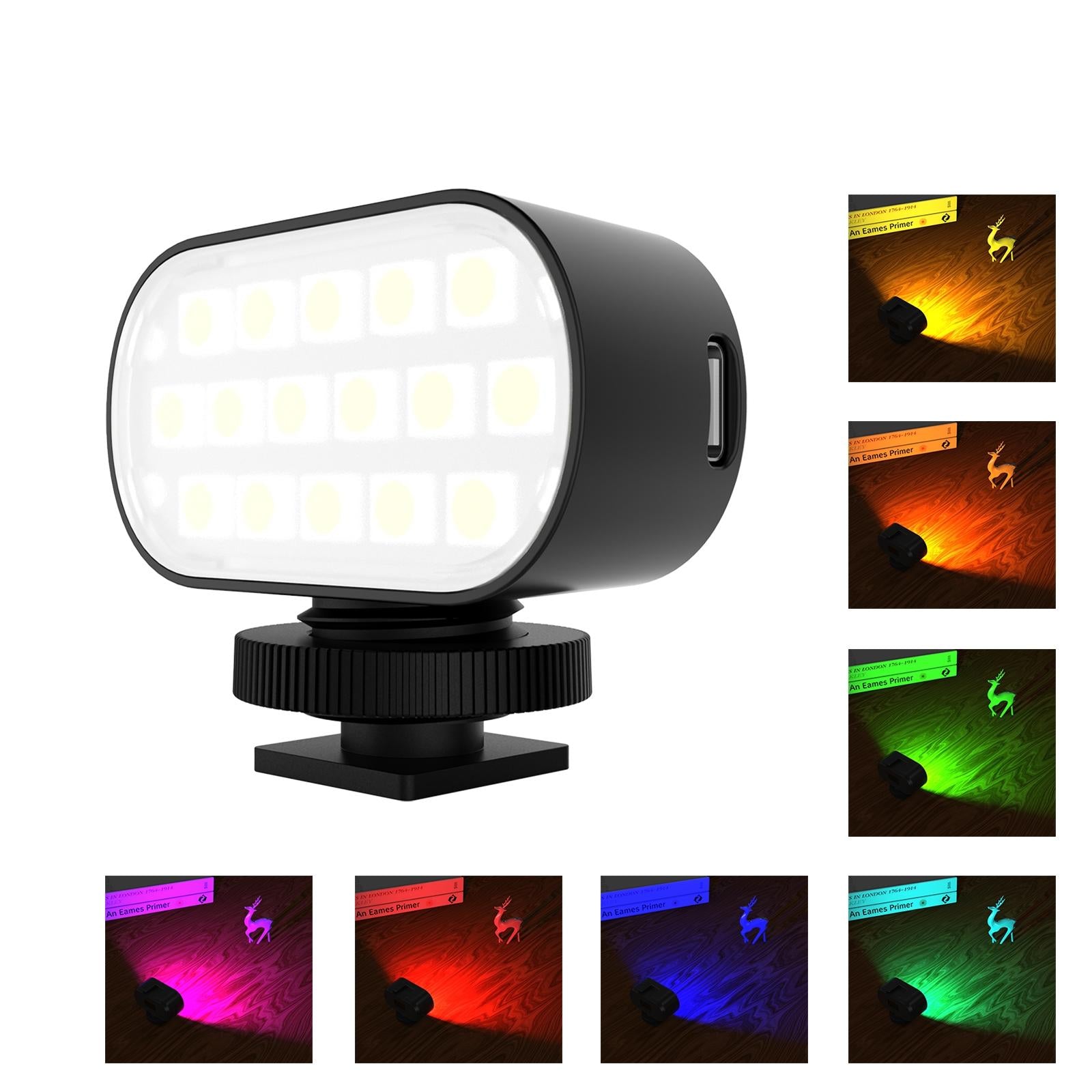 Portable Live Video Led Light For Beauty Photography And Selfies - Black-1915196756451266568