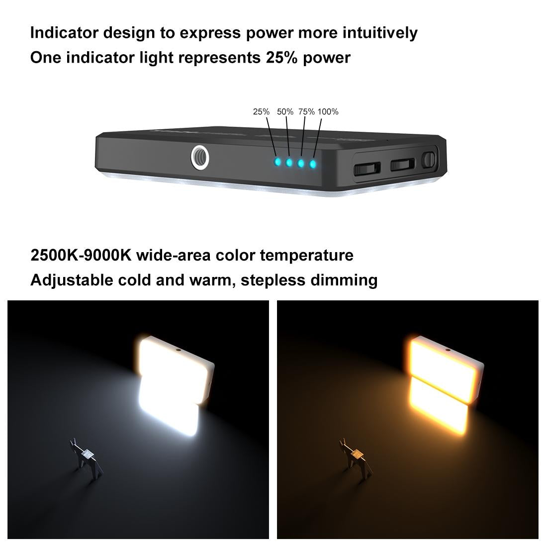 120 Led Live Broadcast Video Light With 6 Colour Filters-1915196784817344515