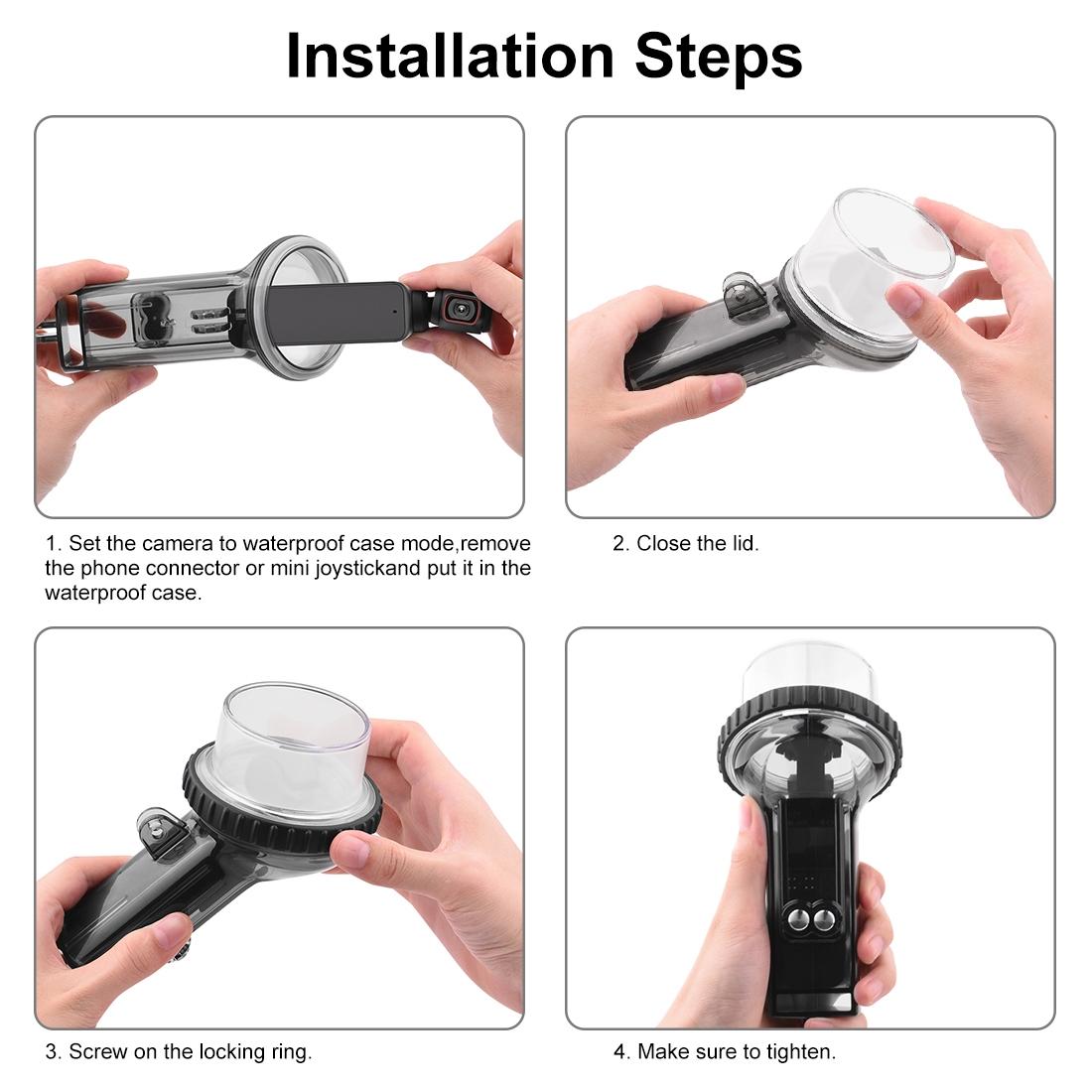 Waterproof Diving Case For Dji Pocket 2 - 60M Depth-1915196682535047174