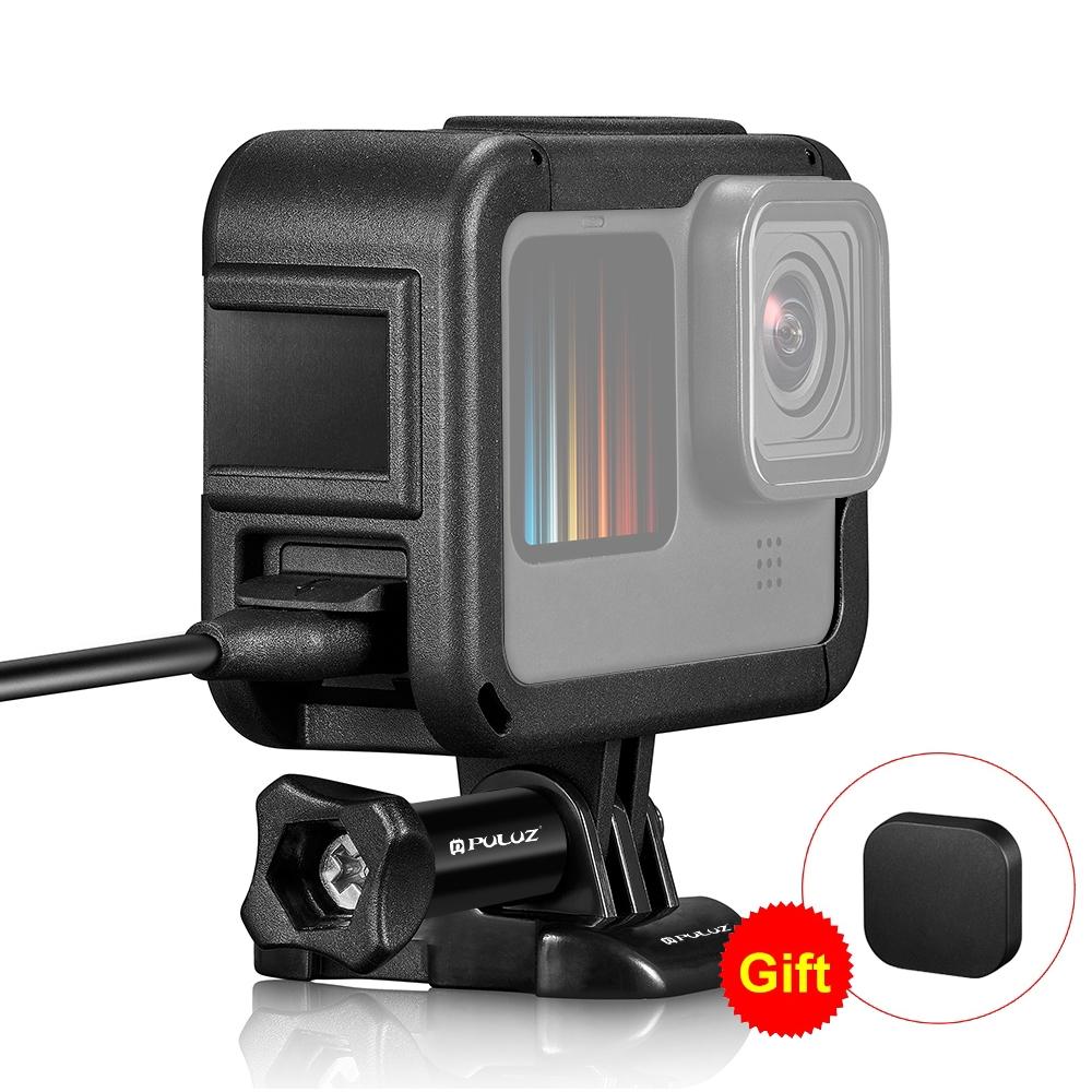 Gopro Hero12 Cage With Cold Shoe Base Slot-1915196725367279624