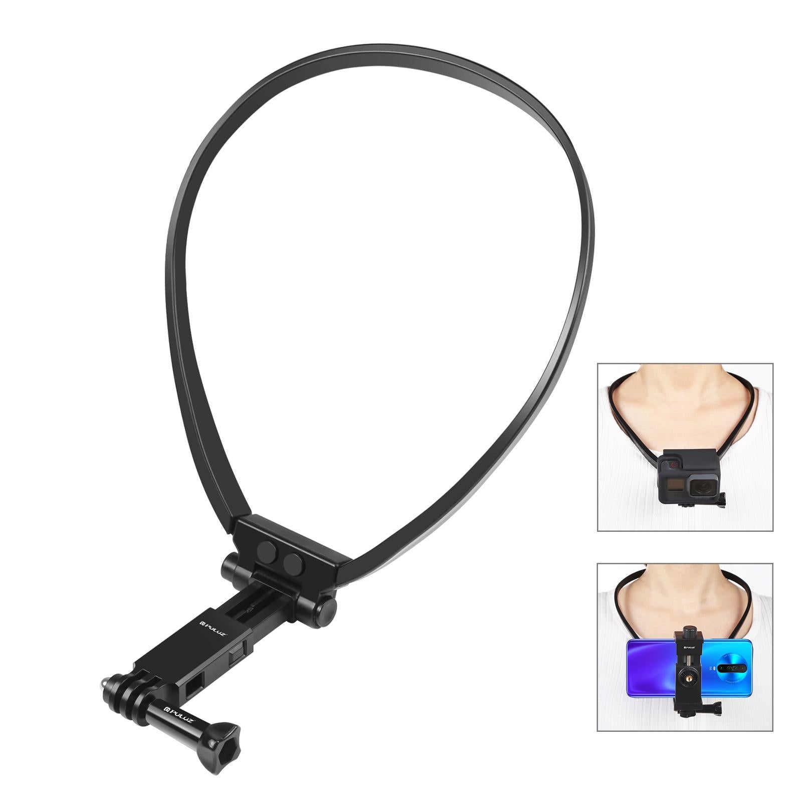 Flexible Neck Mount For Gopro And Smartphones - Adjustable-1915196495628472320