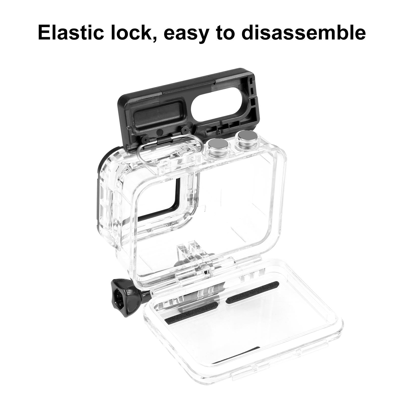 Waterproof 60M Diving Case For Insta360 One R 4K Camera-1915196603535331331