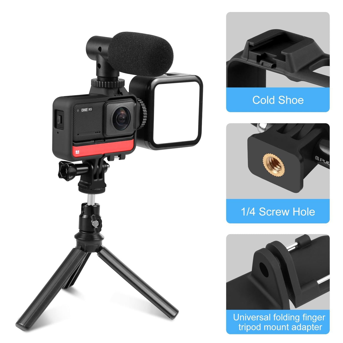Insta360 One R 4K / 360 / 1 Inch Plastic Frame Case-1915196725820264450