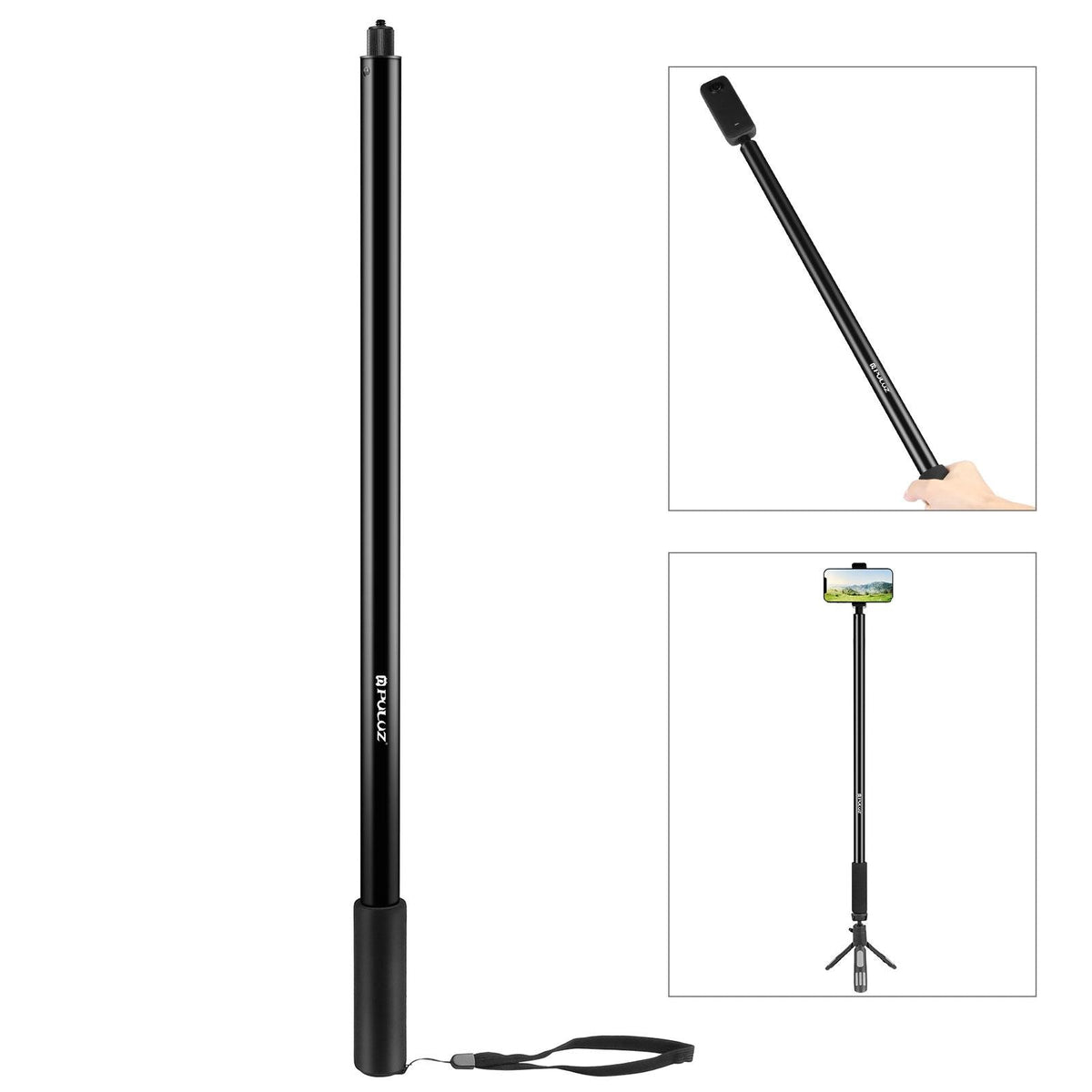 3M Metal Selfie Stick For Insta360 One Rs X2-X4-1915196719231012872