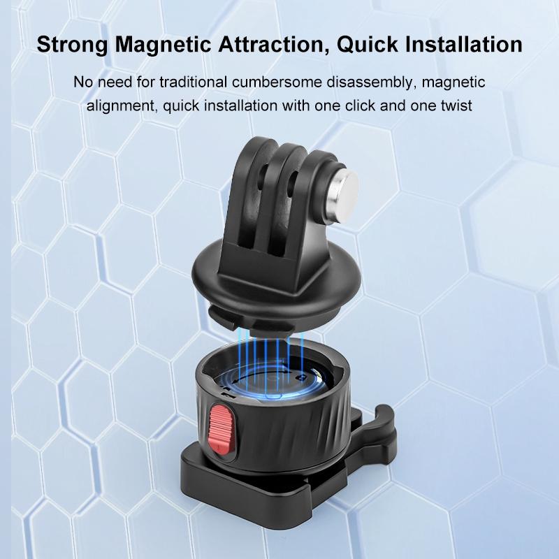 Universal Action Camera Mount Adapter - Compact And Versatile-1915196791360458755