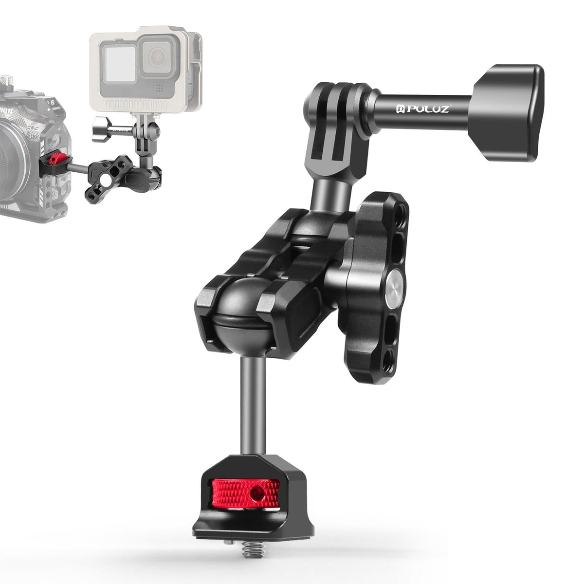 Versatile Aluminum Magic Arm Mount - Black-1915196719386202119
