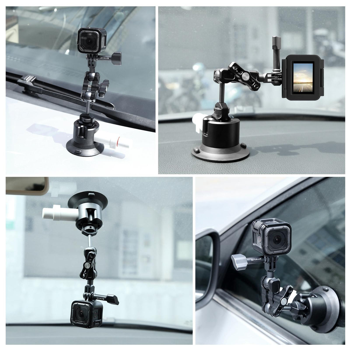 Aluminum Magic Arm With Suction Cup Mount-1915196769042567174