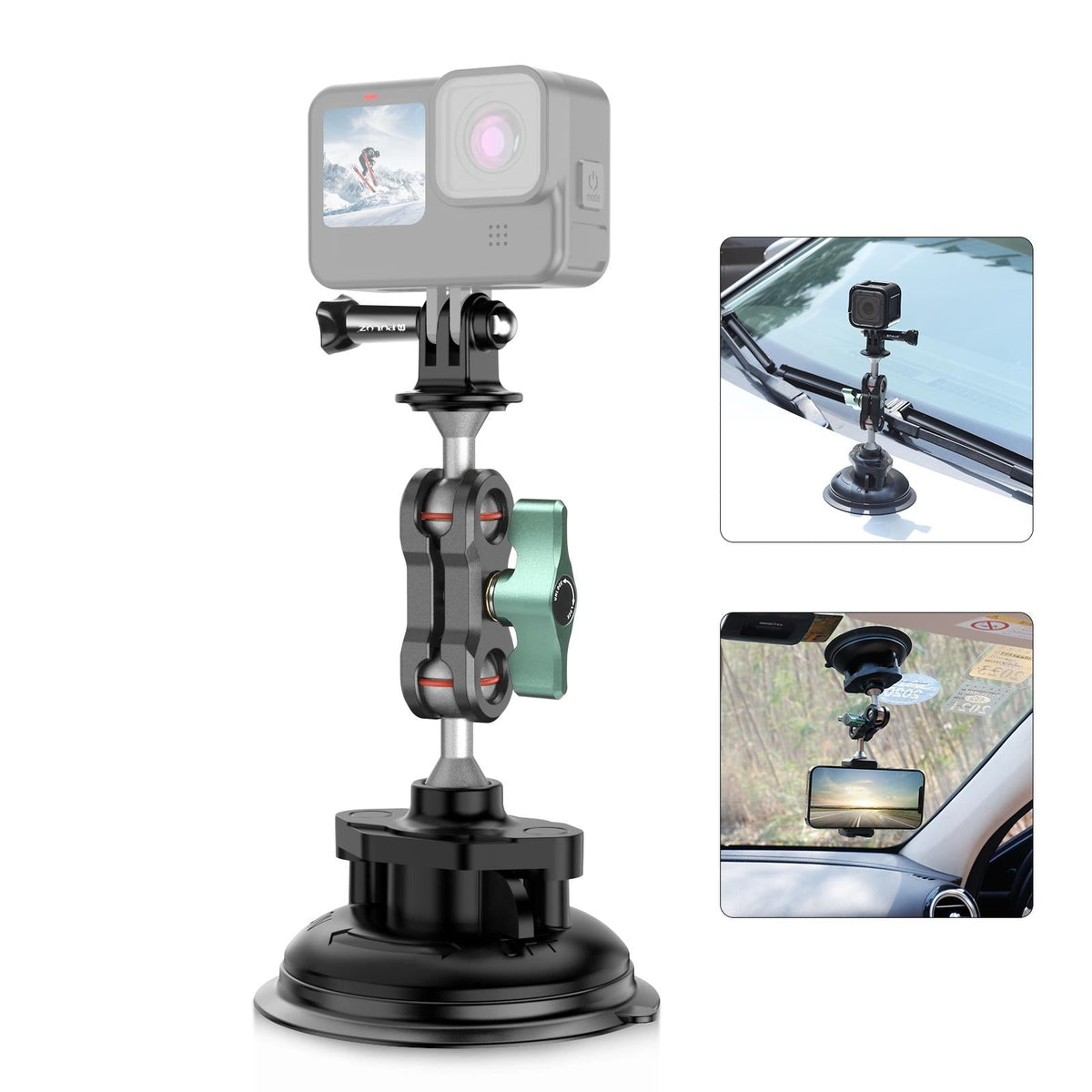 Aluminum Alloy Magic Arm With Strong Suction Cup-1915196489651589129
