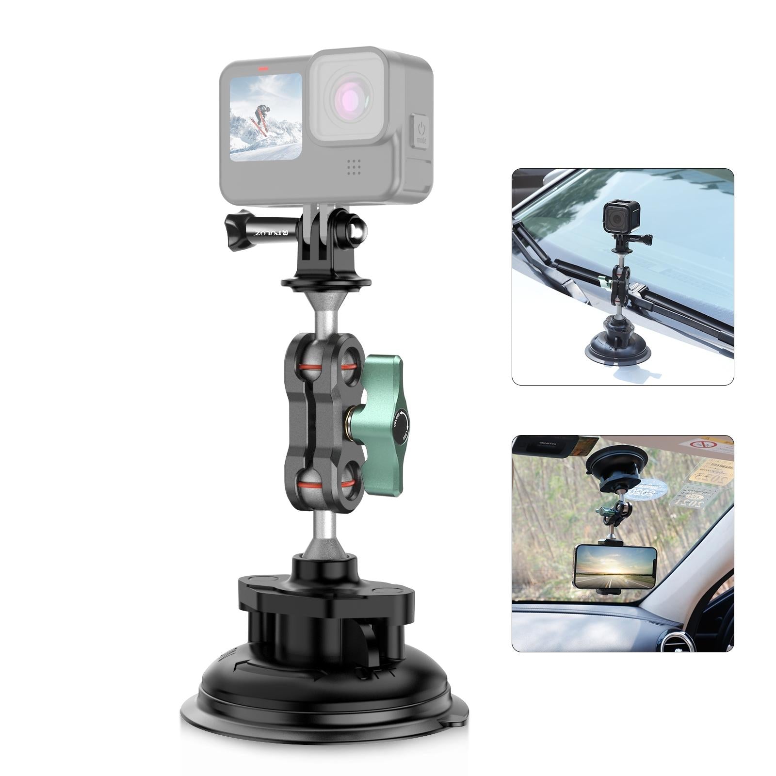 Aluminum Alloy Magic Arm With Strong Suction Cup-1915196489651589129