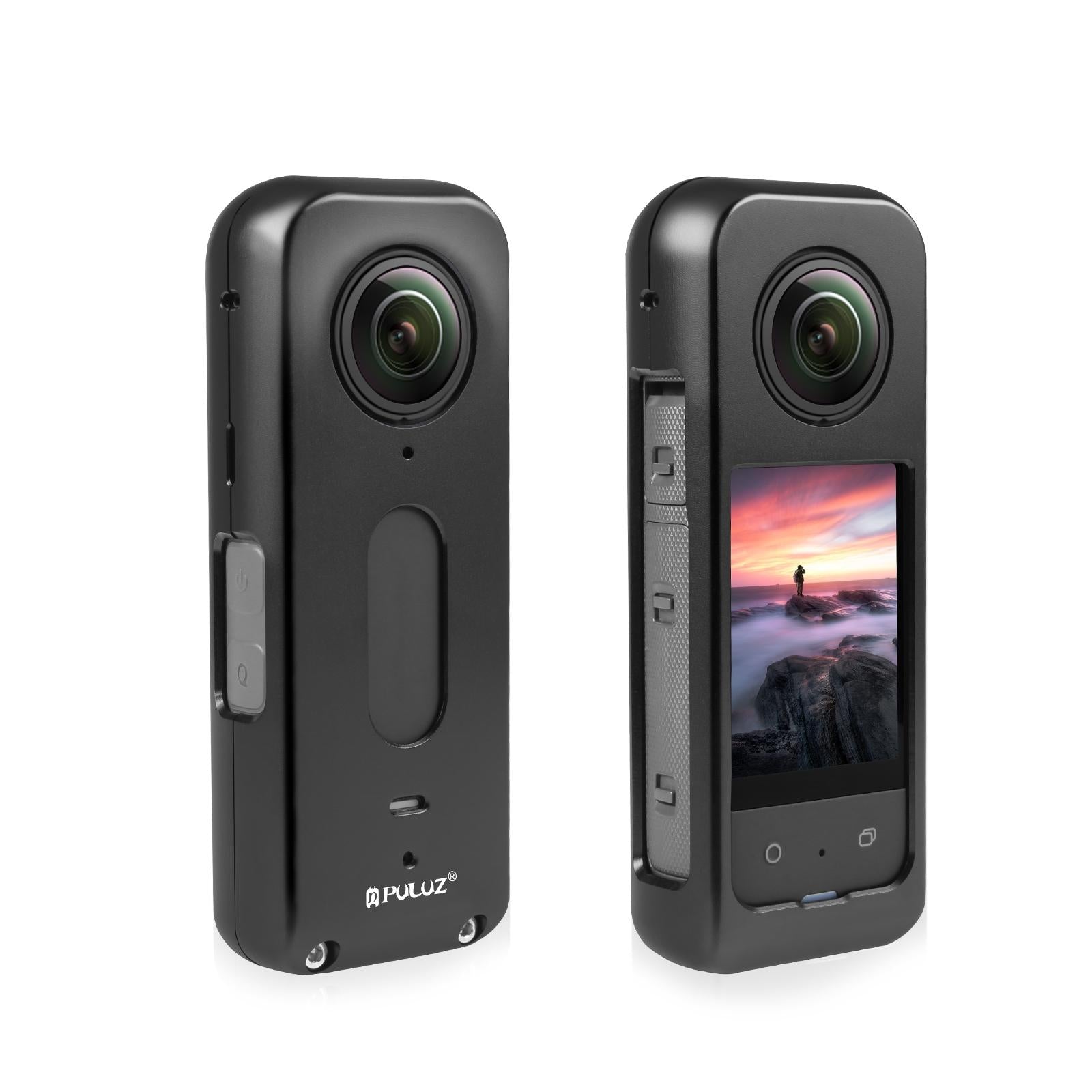 Metal Protective Cage For Insta360 X3 With Silicone Lens Cover-1915196755243307010
