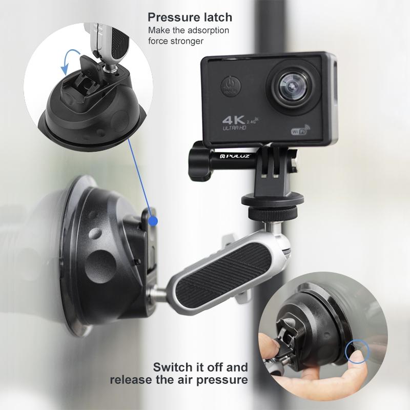 Universal Car Phone Mount With Suction Cup Arm-1915198056710672387