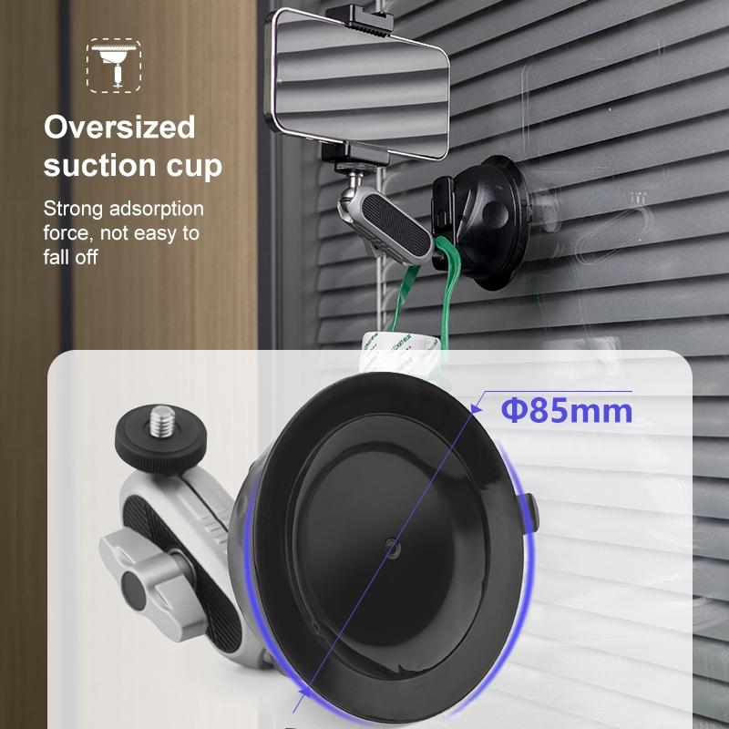 Universal Car Phone Mount With Suction Cup Arm-1915198056710672388