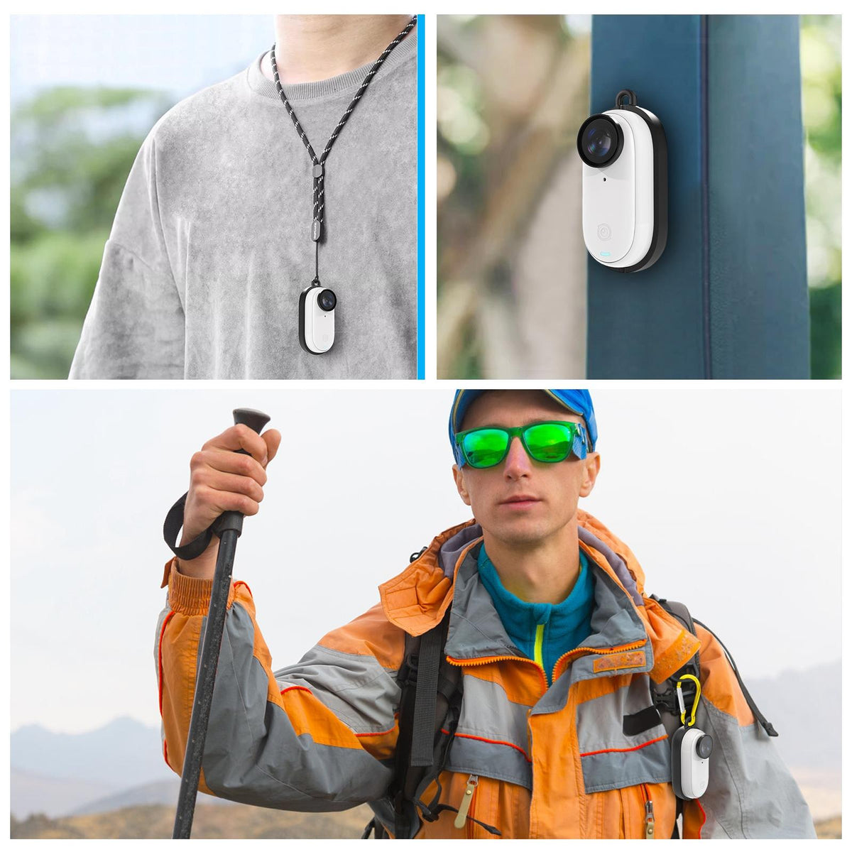 Insta360 Go 3 Magnetic Protective Frame With Carabiner-1915196708028026885