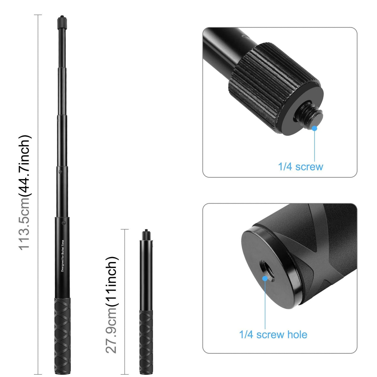 Insta360 X3 / X4 Rotary Handle Monopod-1915196484769419267