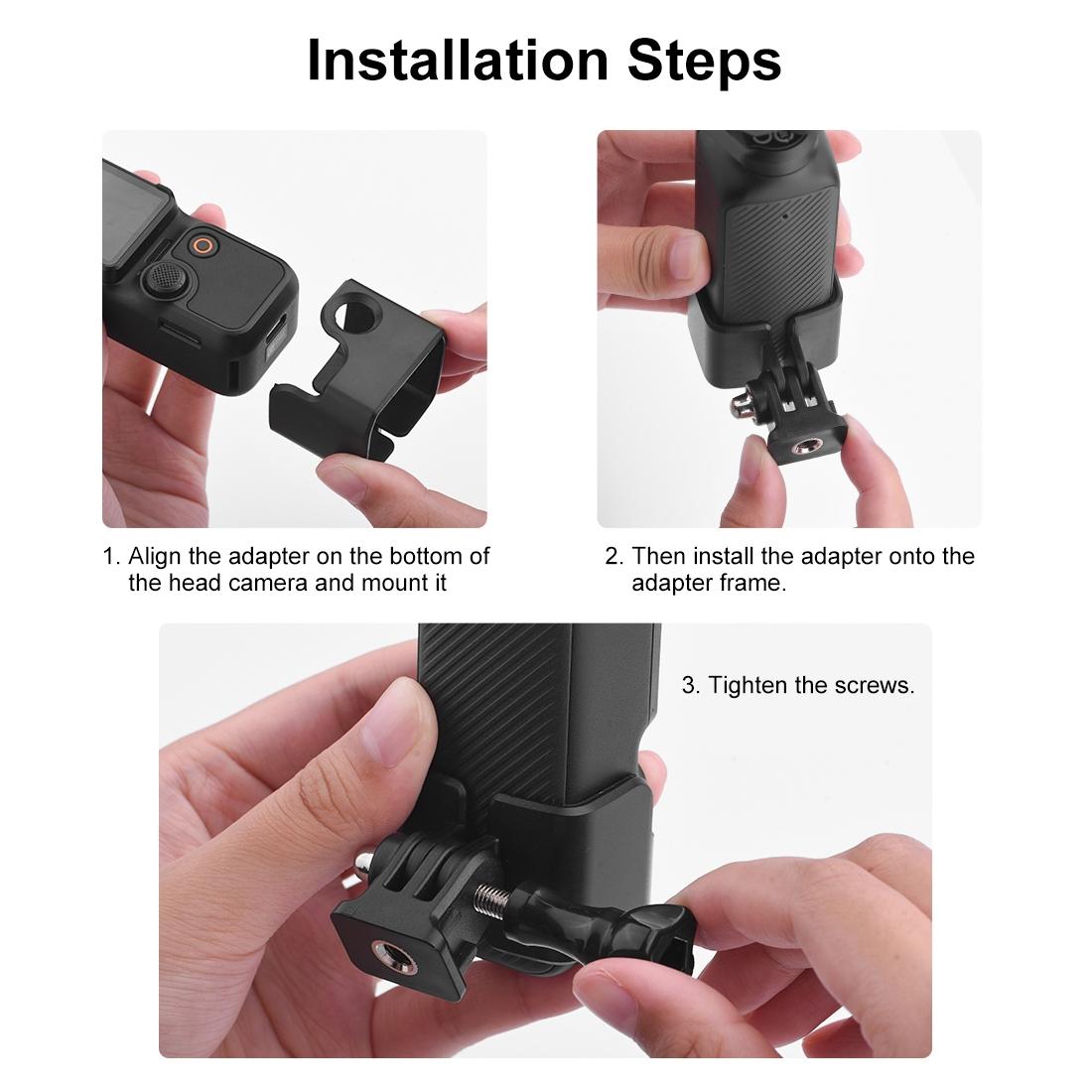 Universal Expansion Bracket For Dji Pocket 3 - 1 / 4 Hole-1915196789863092233
