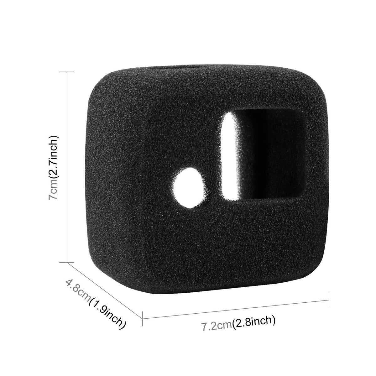 Compact Foam Windshield For Gopro Hero11 - Mini-1915196794103533569
