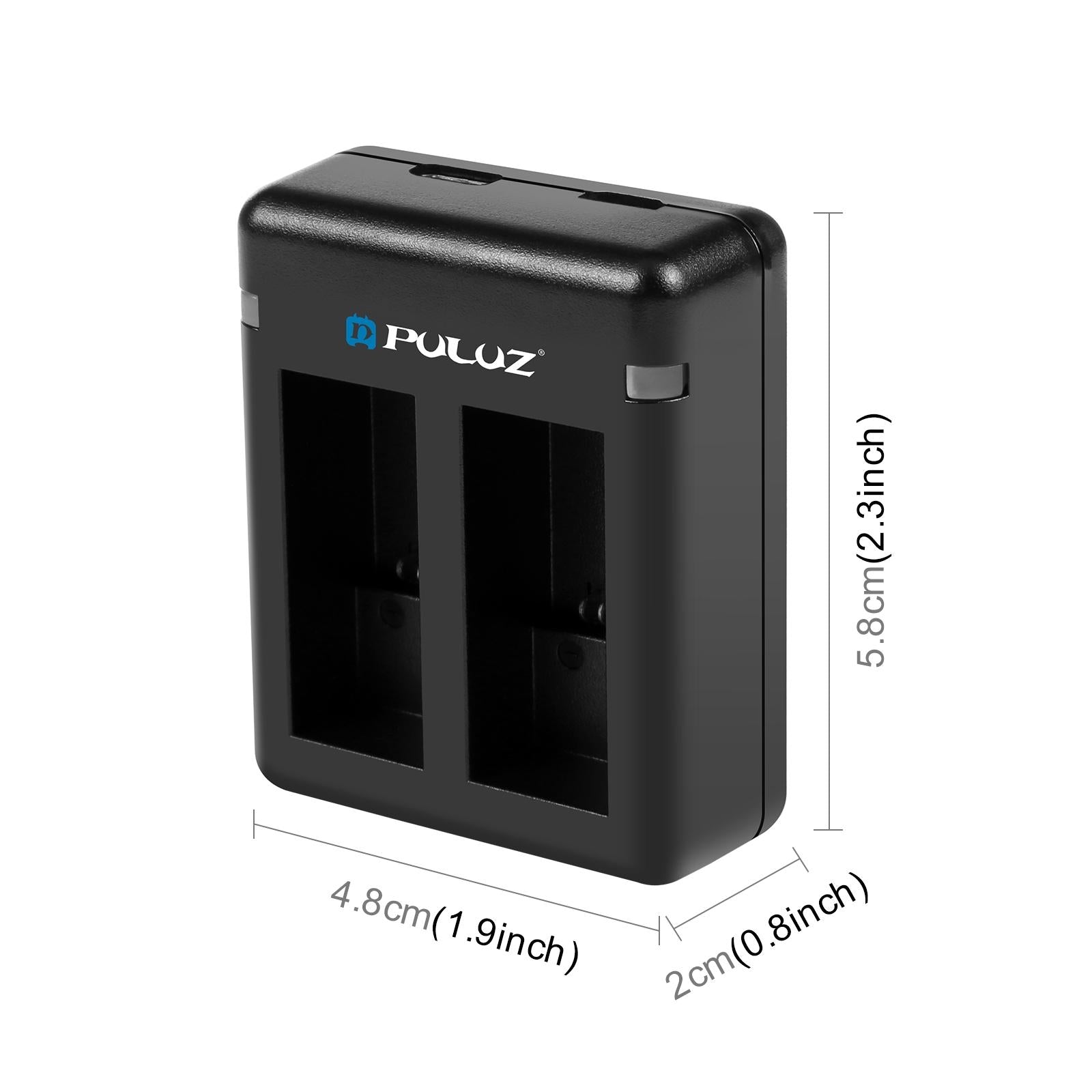 Dual Usb Charger For Gopro Hero 9 / 10 / 11 / 12 - Dual Batteries-1915196500787466241