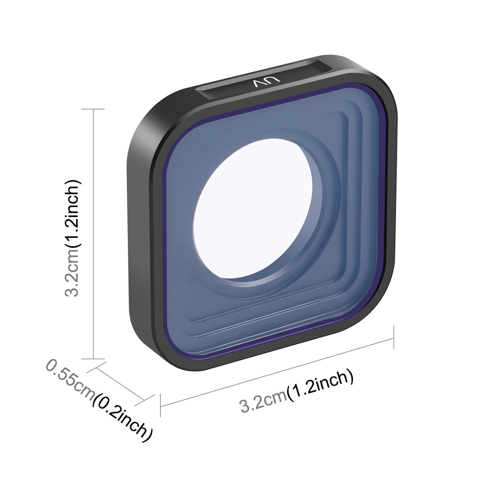 Gopro Action Camera Lens Filter - Compatible With Hero12 / 11 / 10 / 9-1915197724861534209