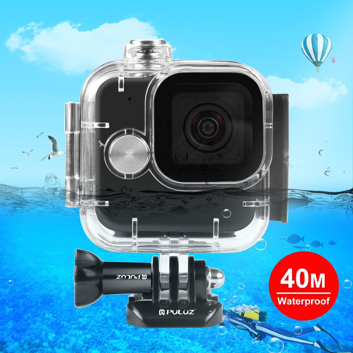 Waterproof Housing Case With Mount And Screw - 40M-1915196605070446592