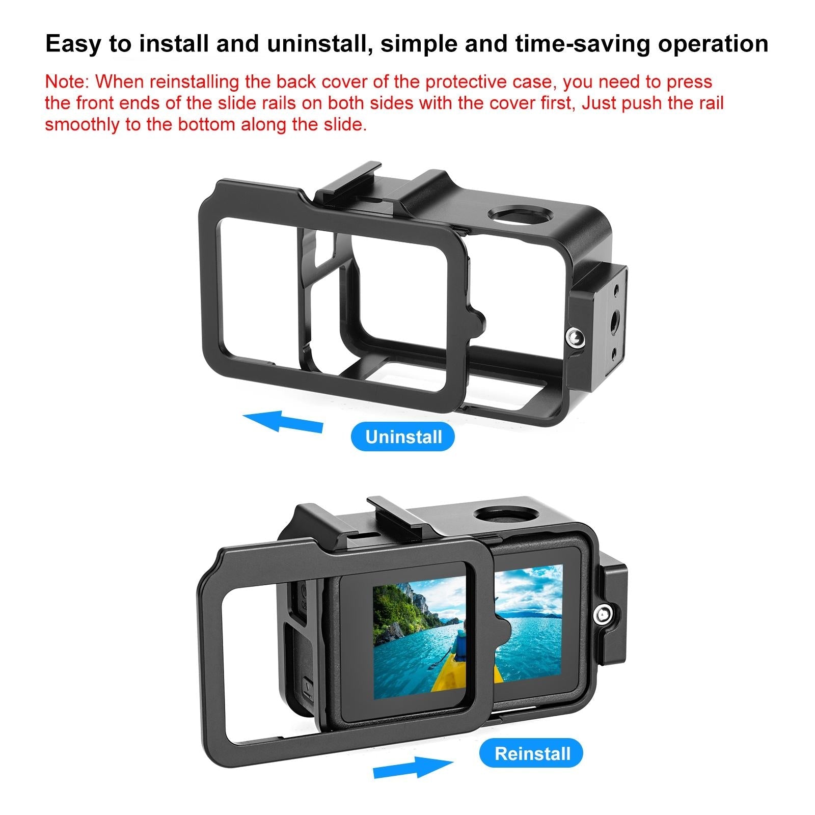 Universal Cold Shoe Adapter For Dji Action Camera-1915196805885333510