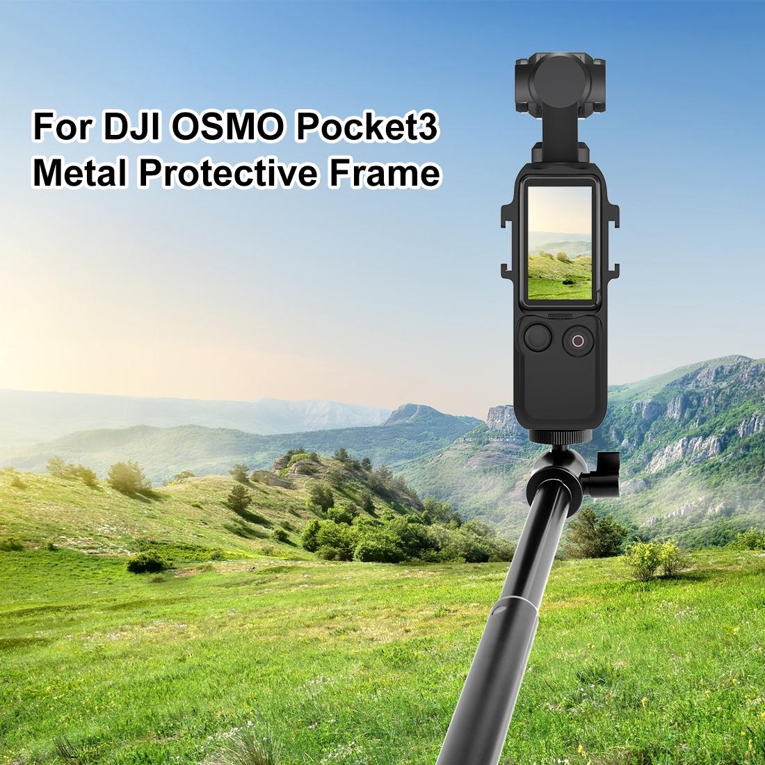 Dual Cold Shoe Adapter Bracket For Dji Pocket 3 Cage-1915196734259204097
