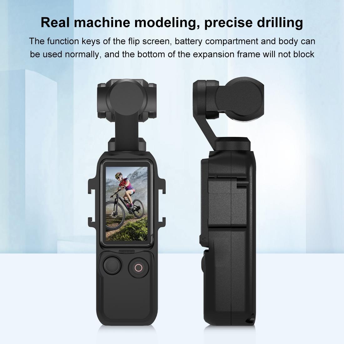 Dual Cold Shoe Adapter Bracket For Dji Pocket 3 Cage-1915196734259204103