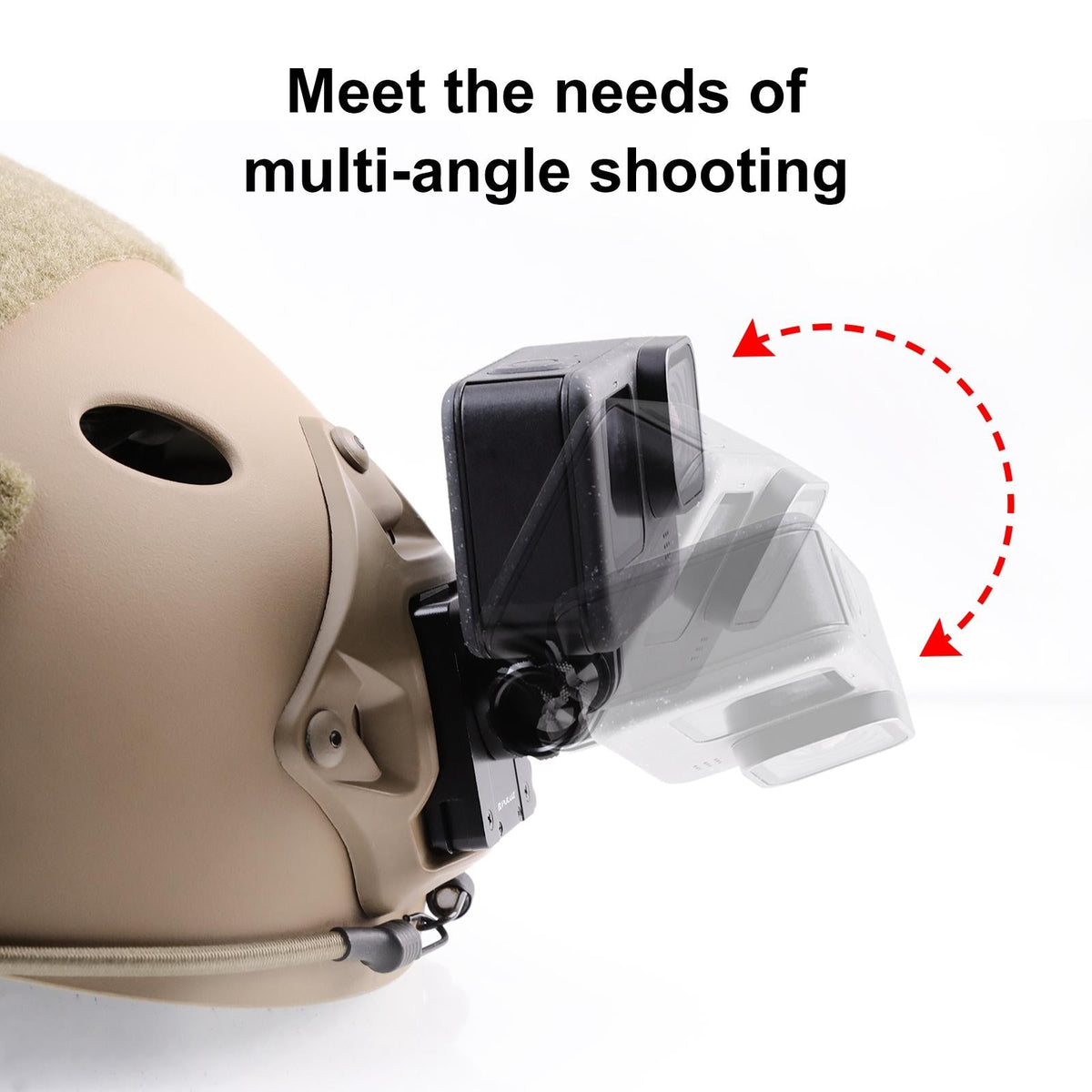Universal Quick Release Bracket For Action Cameras - Aluminum-1915196766790225925