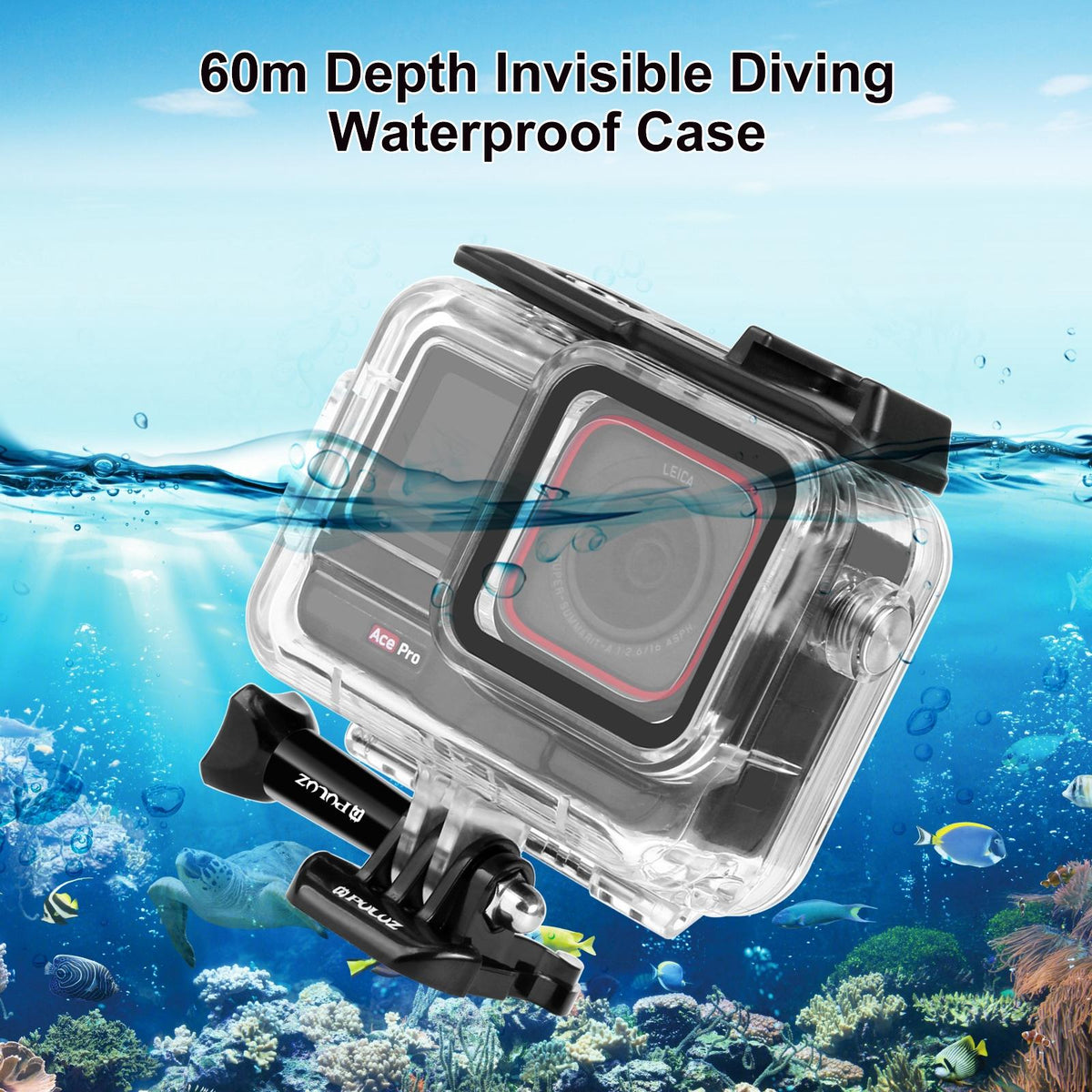 Insta360 Ace Pro Waterproof Housing With Base Adapter - 60M-1922443414381662209