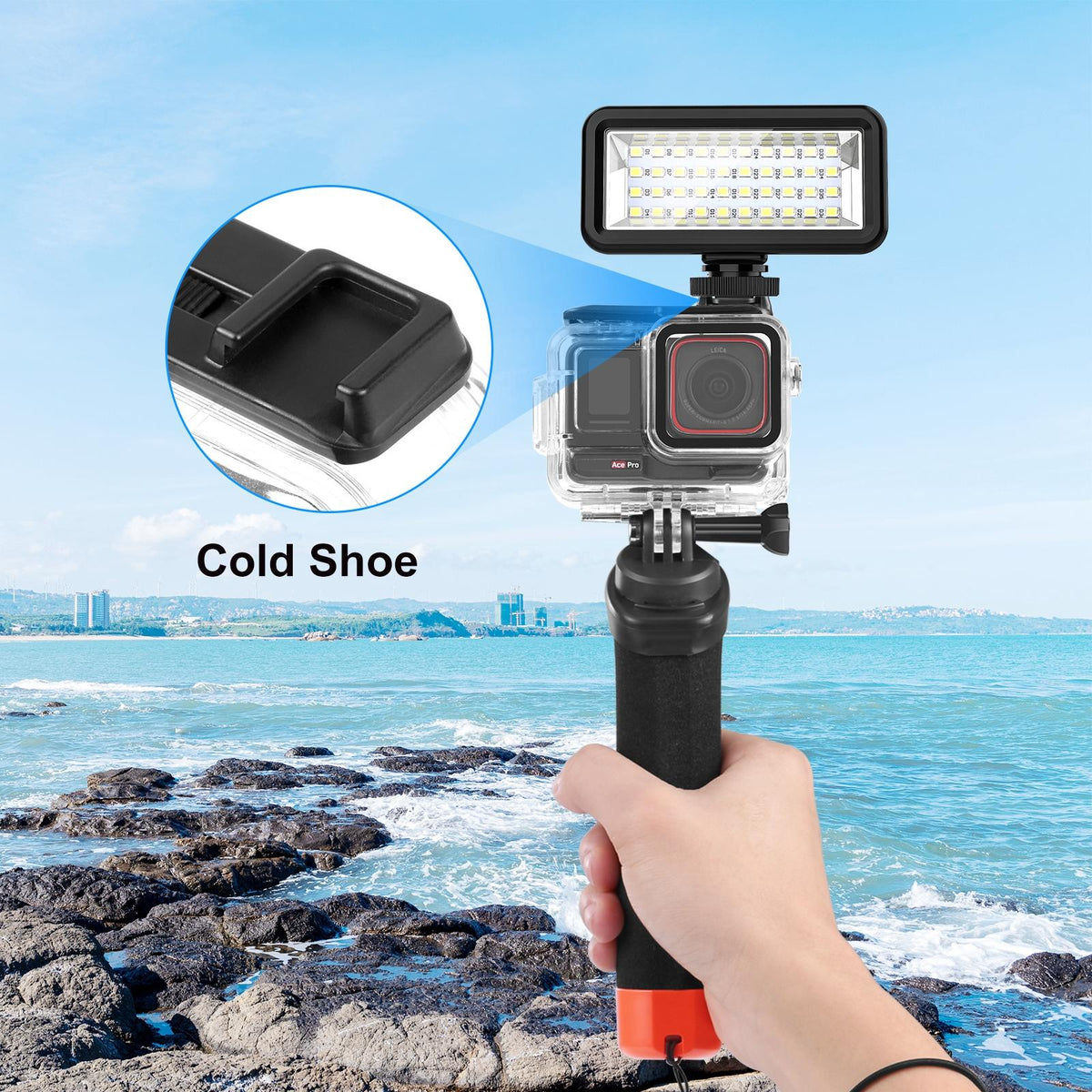 Insta360 Ace Pro Waterproof Housing With Base Adapter - 60M-1922443414381662213