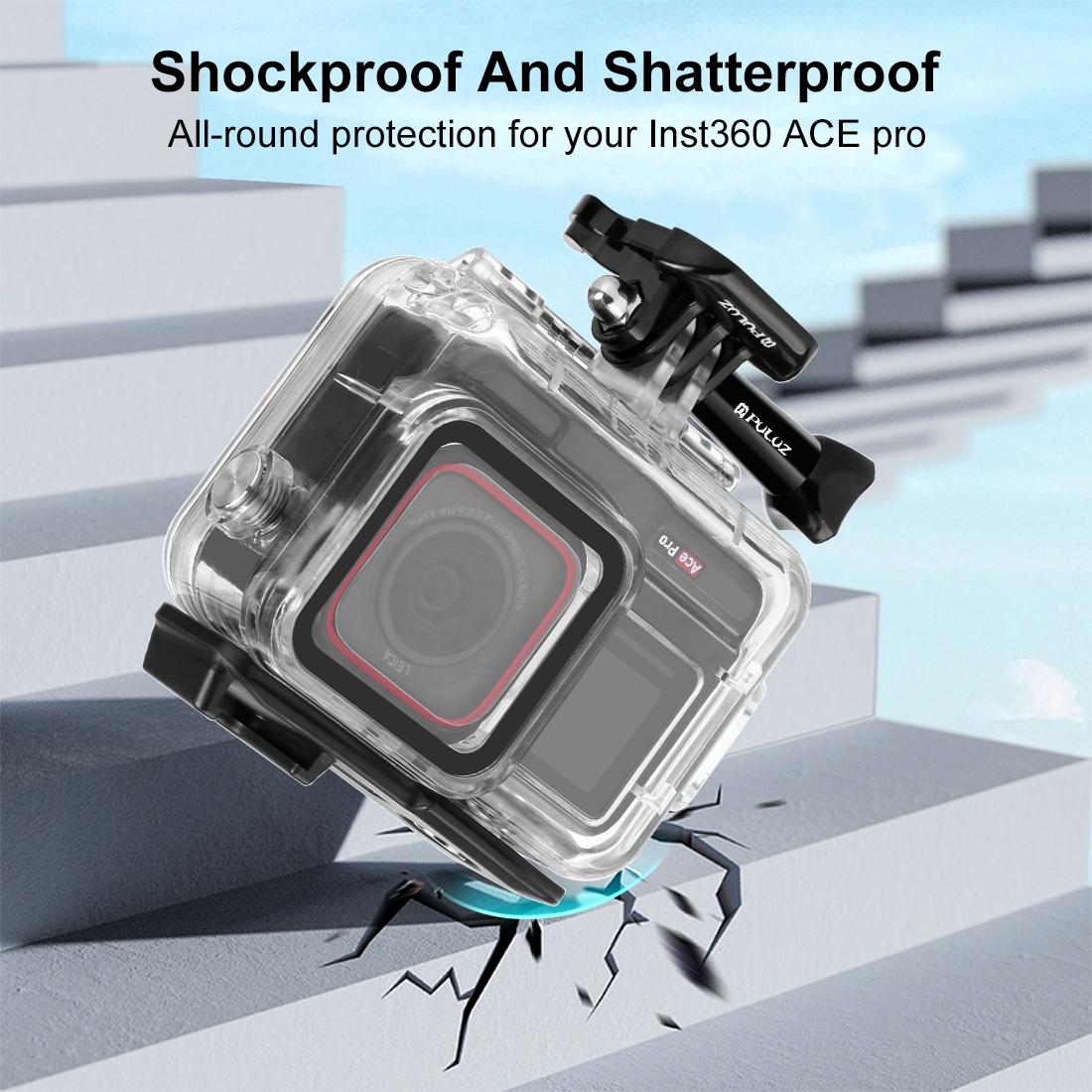 Insta360 Ace Pro Waterproof Housing With Base Adapter - 60M-1922443414381662215