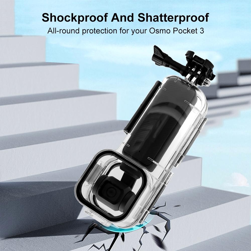 Waterproof Diving Case For Dji Pocket 3 - 45M Depth-1922443399995199496