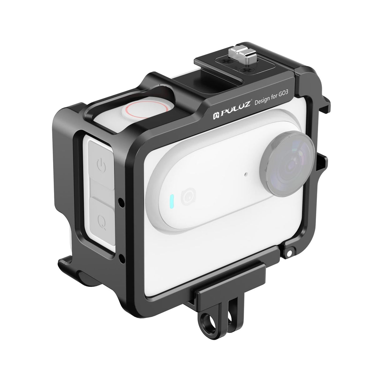 Aluminum Alloy Protective Frame For Insta360 Go 3 Camera With Battery Case-1915196708355182592
