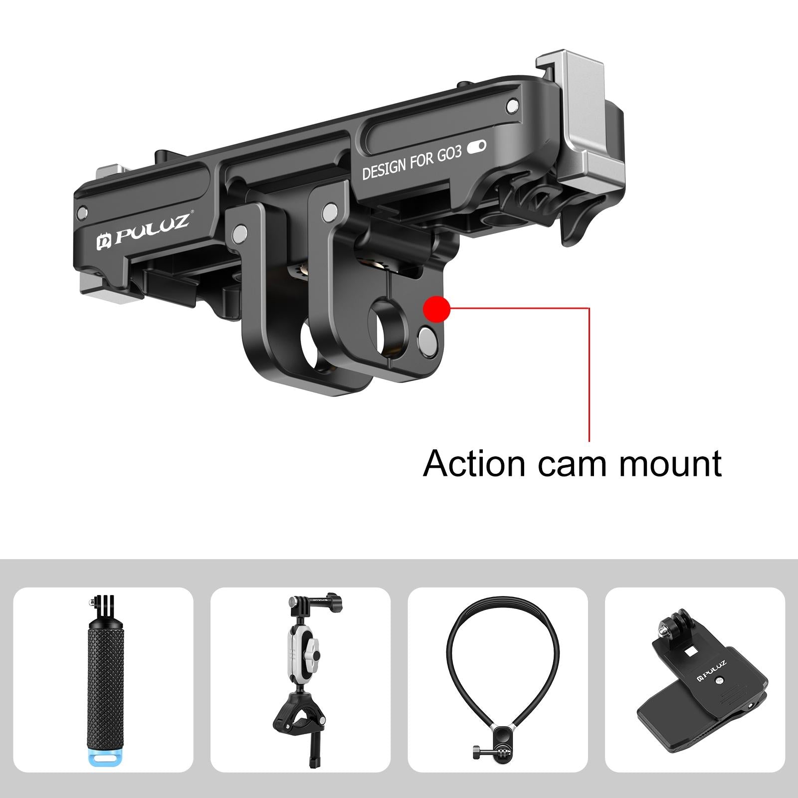 Quick Release Magnetic Base Mount For Insta360 Go3-1915196744426196996