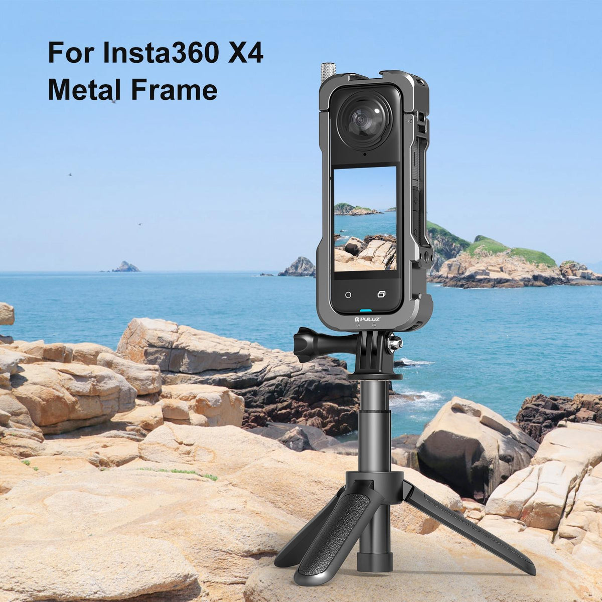 X4 Rig Housing Frame With Lens Cover For Insta360-1915196710309728257