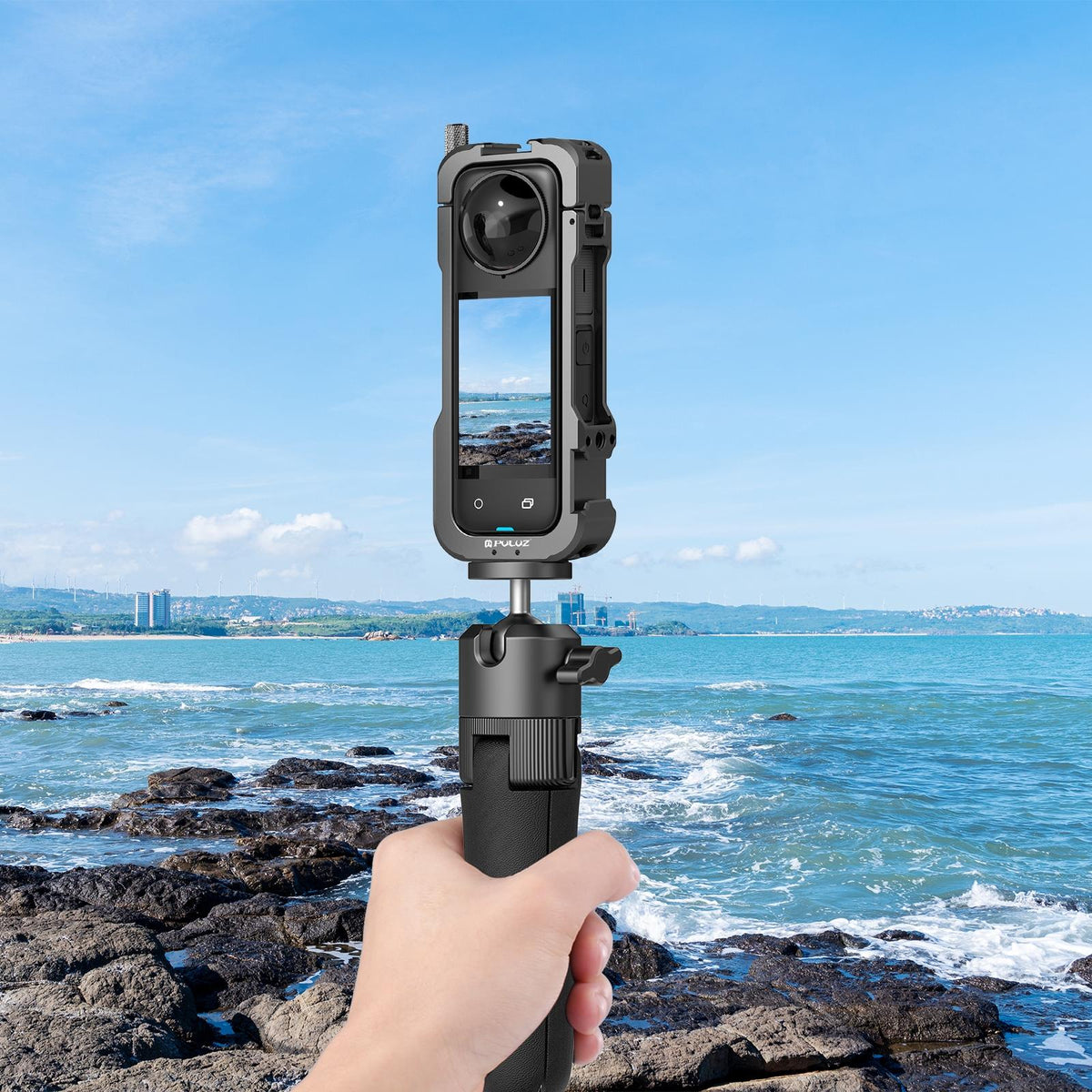 X4 Rig Housing Frame With Lens Cover For Insta360-1915196710309728258