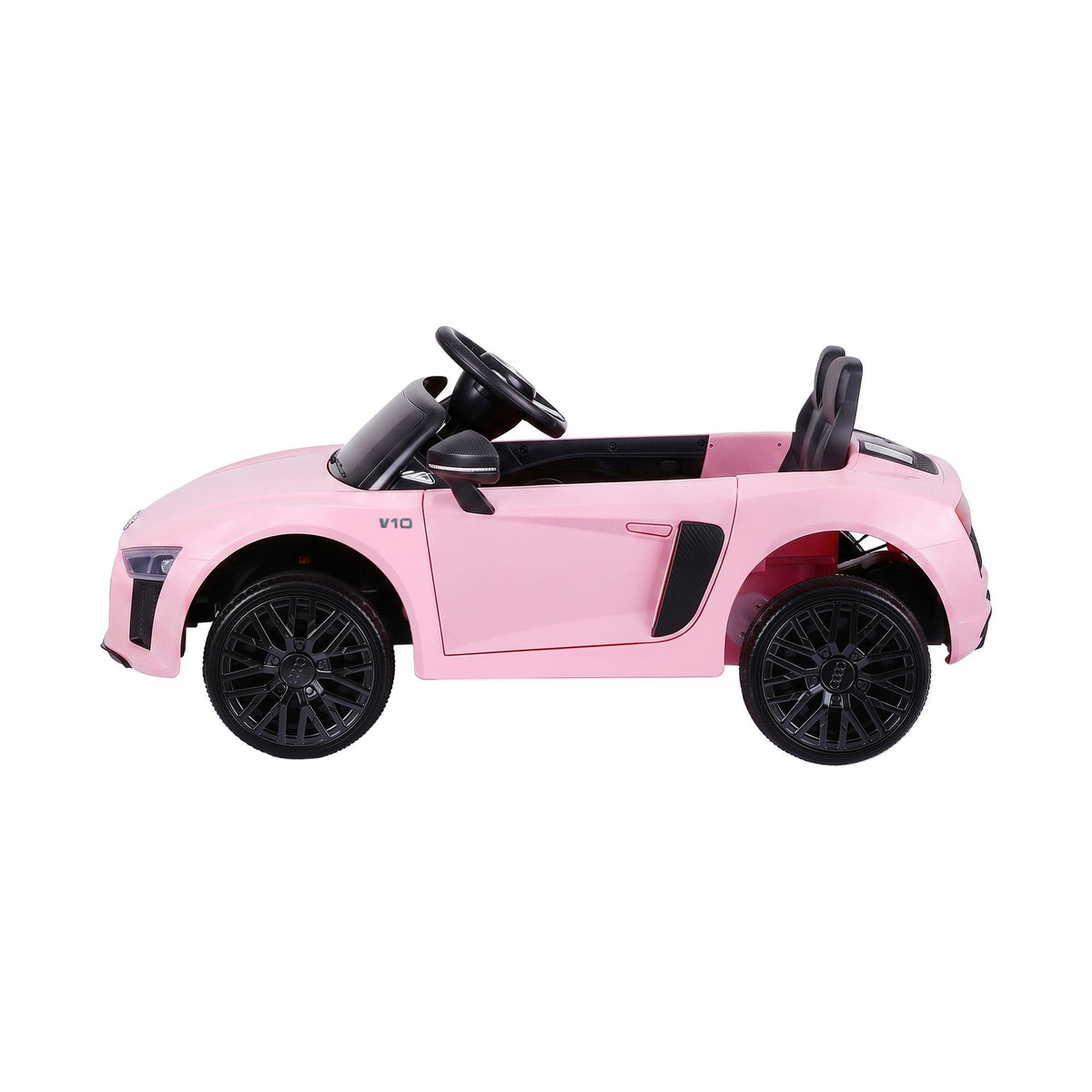 Ride On Car Licensed Audi R8 12V Electric Car for Kids Battery Pink
