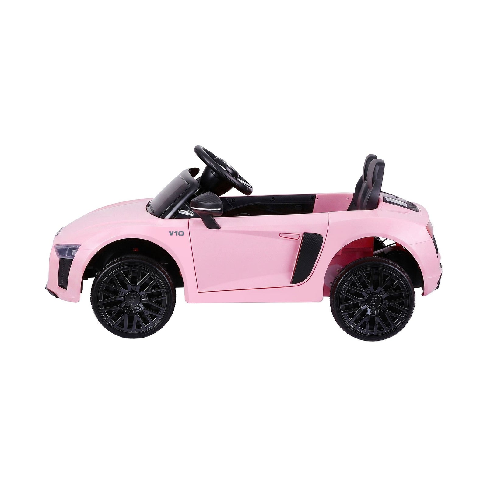 Ride On Car Licensed Audi R8 12V Electric Car for Kids Battery Pink