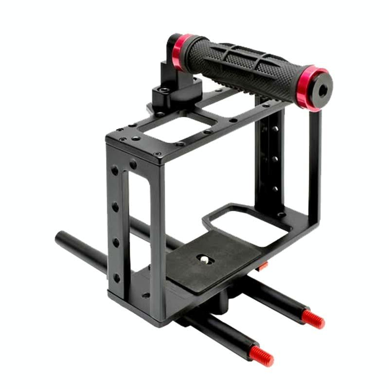 Camera Cage Handle Kit For Slr Camera - Black & Red-1915197213009645570