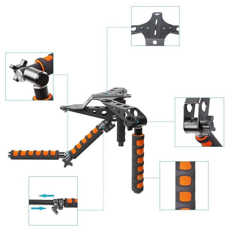 Multifunctional Camera Shoulder Mount For Dslr / Video Camera-1915197903190757381