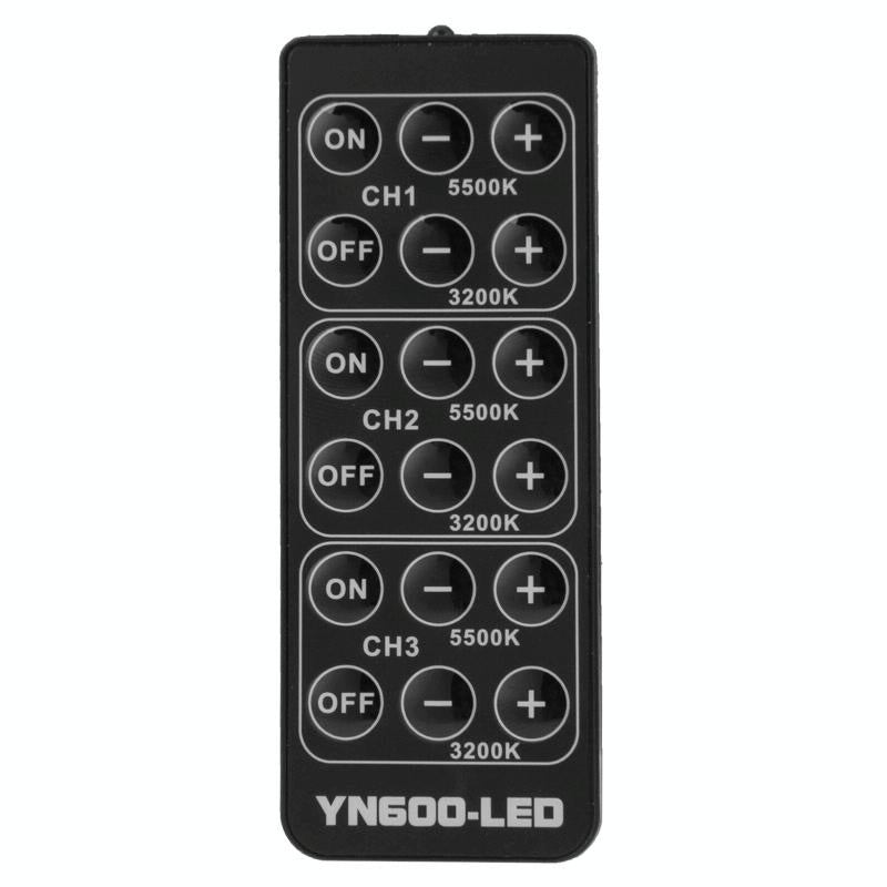 Adjustable 600 Led Video Light For Canon / Nikon / Sony Dslr - Yn600L-1915198381463048194