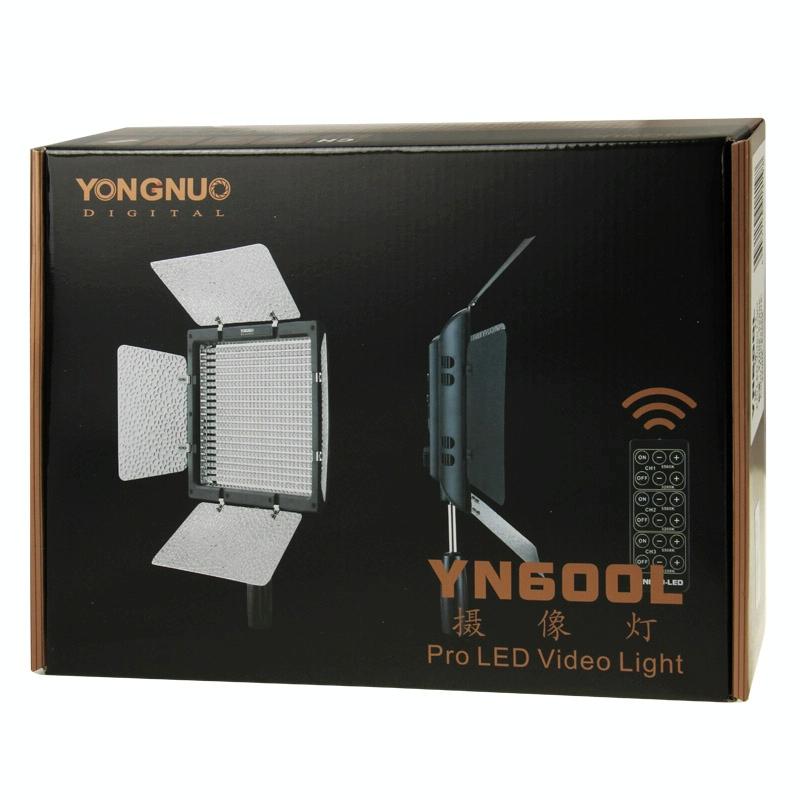 Adjustable 600 Led Video Light For Canon / Nikon / Sony Dslr - Yn600L-1915198381463048196