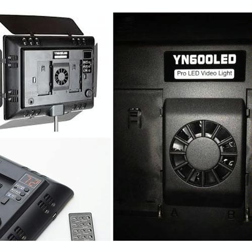 Adjustable 600 Led Video Light For Canon / Nikon / Sony Dslr - Yn600L-1915198381463048199