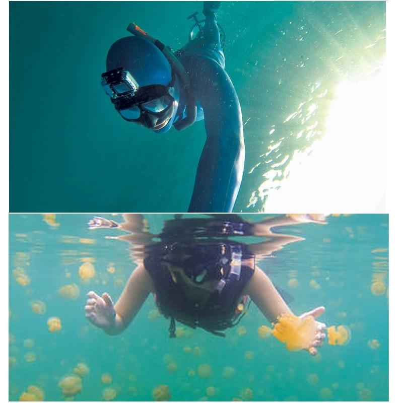 Underwater Camera Mask For Action Cameras - Compatible With Gopro Insta360 Dji And More-1915196765754232837